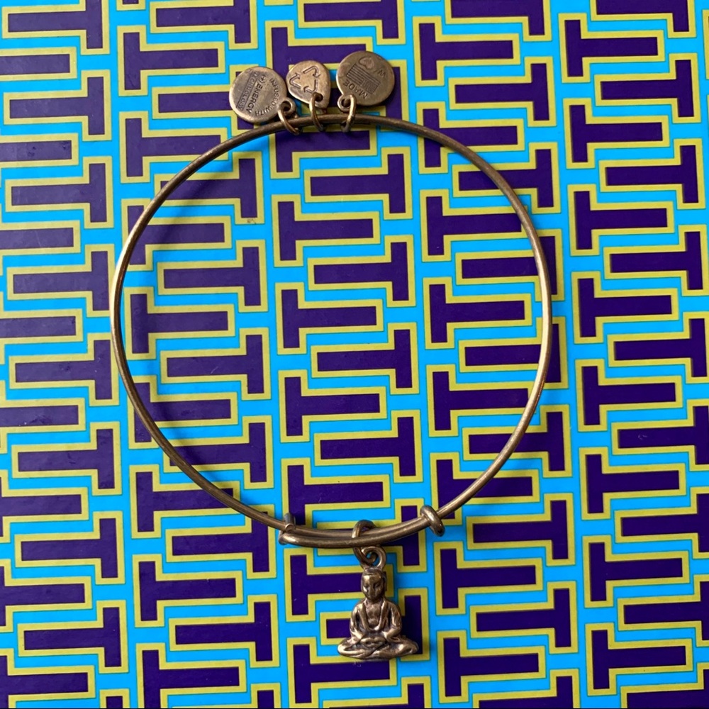 Alex and Ani Buddha bracelet